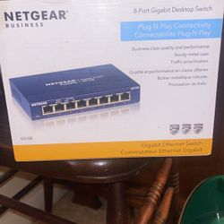 Brand New 8 Port Gigabit Desktop Switch