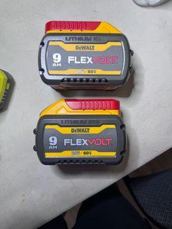 DeWalt 60V Flexvolt 9 AH Battery