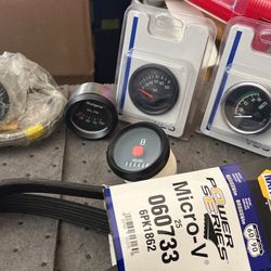 Automotive 12 Piece Gauge Set / Bonus