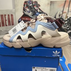 Adidas Originals Astir Sandals 'Blue Beige' HP9571 womens size 8, 9 New