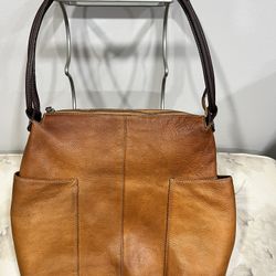 Sundance Leather Hobo Bag