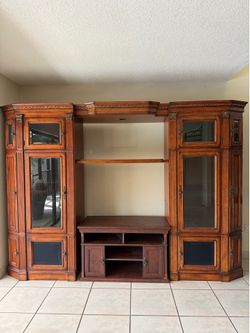 Wall Unit and TV console table