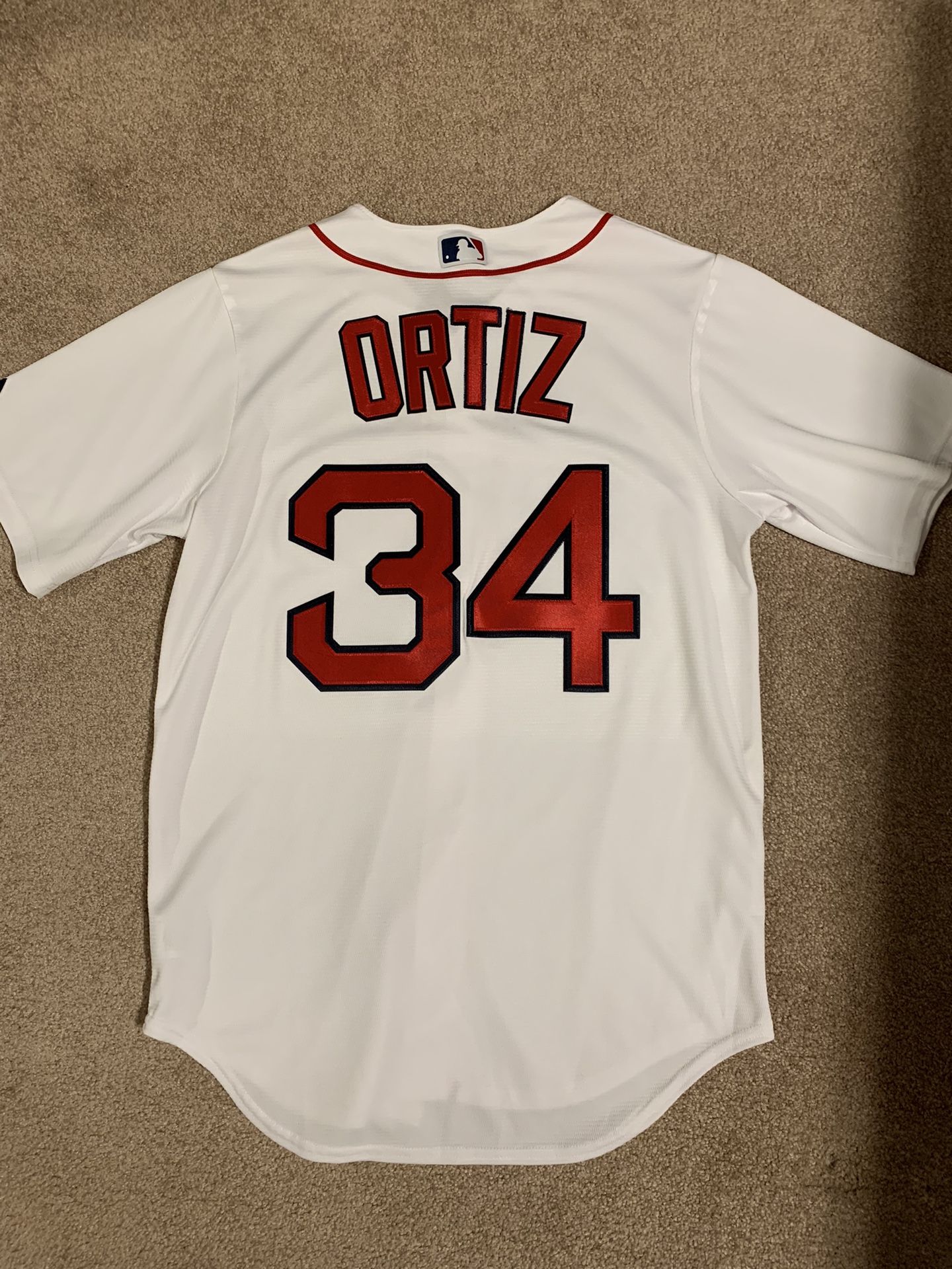 Boston Red Sox Ortiz Baseball Jersey