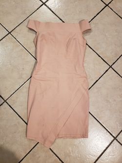A'gaci light pink dress