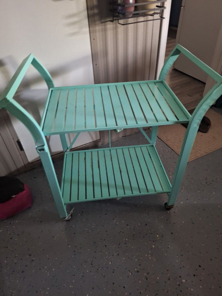 Antique Metal Cart