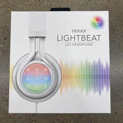 NWT Lightbeat LED Headphones 