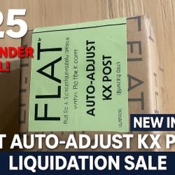 NEW IN BOX FLAT Auto-Adjust KX Post 3” - Table Leveling Solution - $60 UNDER RETAIL! 