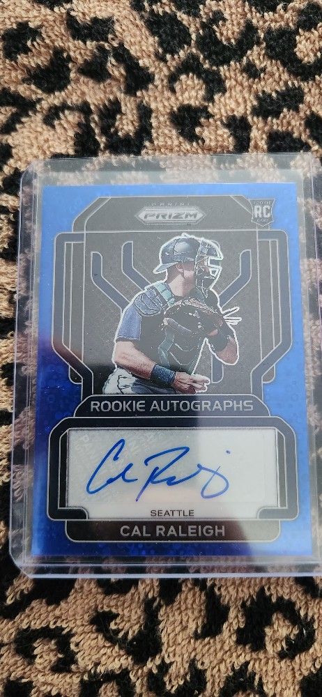 Cal RALEIGH Prizm Autograph Rookie Card RC 05/50