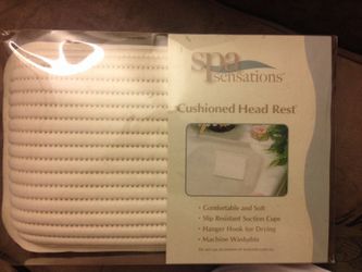 Bath Pillow (Spa Sensations) with suction cups