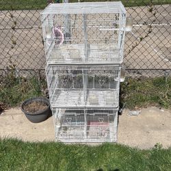 Bird Breeding Cage With Dividers 