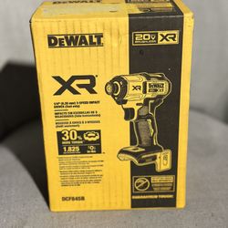 DeWALT 20V Max Cordless Brushless 3-Speed Impact Driver [Wrench] 