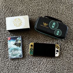 Nintendo Switch OLED Legend Of Zelda Edition