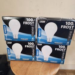 100 Watt Incandescent Light Bulbs