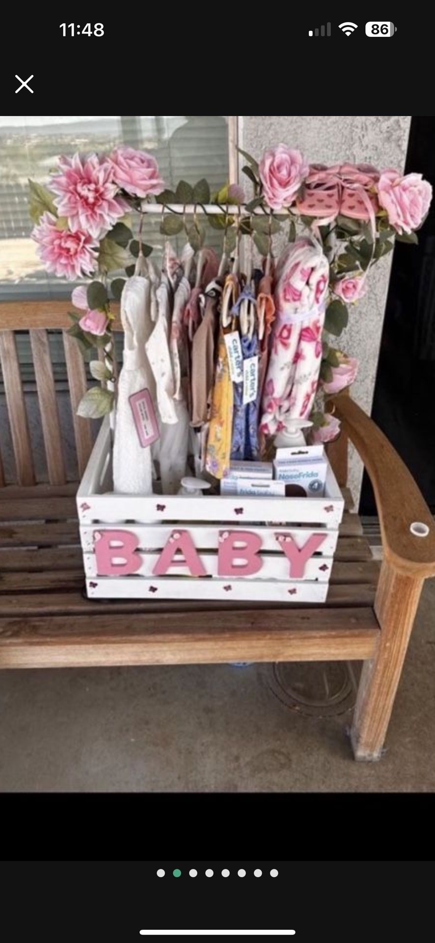 Baby bloom Baby Girl Gift Box Baby Shower Gift/Bassinet $40