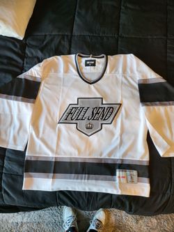 Full Send. Neck Boys Authentic Jersey 