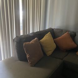 Gray Comfy Couch 