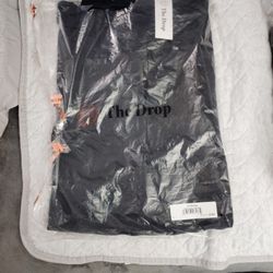 The Drop Danica Midi Dress Black Size XL