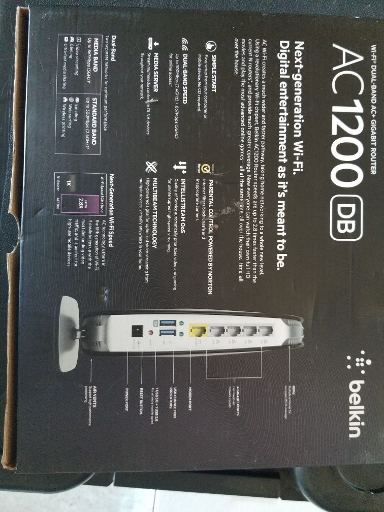 Belkin router