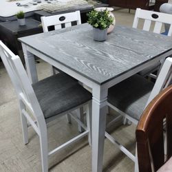 Counter Height Dining Table Set 