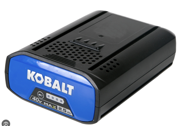 LIKE NEW kobalt 40v battery