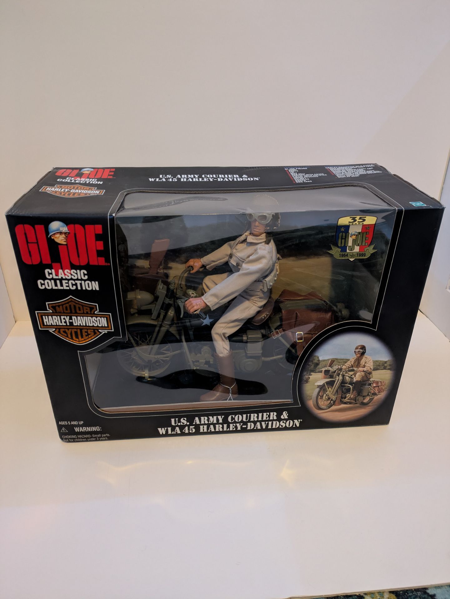 Harley-Davidson 81477 12" GI JOE Classic US Army Courier