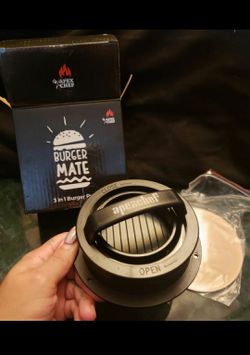 🔥 DIABLA'z - NEW UNUSED - BRAND NEW - Stuffed Burger Patty Maker Burger Press Grill or Indoors