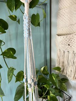 Macramé plant hanger