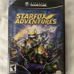 Nintendo GameCube “Starfox Adventures” Video Game 