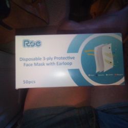 ROE 3PLY DISPOSABLE FACE MASKS