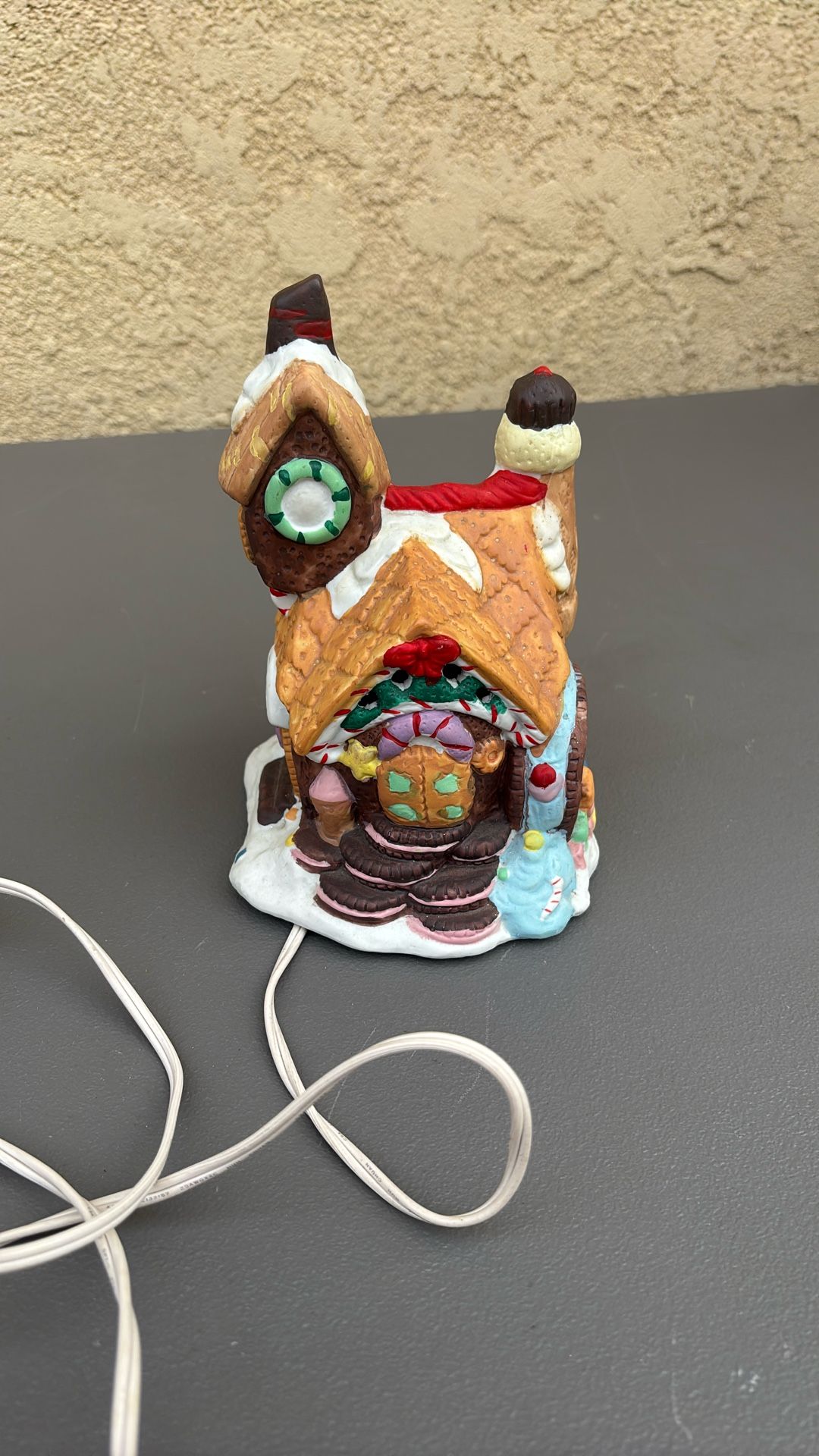 Candyland Village Porcelain Lighted House