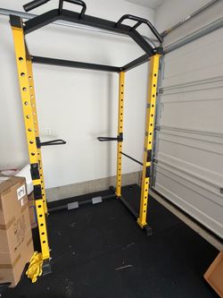 Power Rack Full Cage with Pull-Up Bar