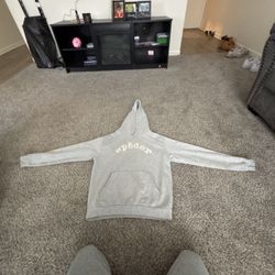 Grey VVS Sp5der Hoodie + Black Nike Tech