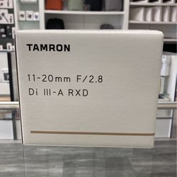 Tamron 11-20mm F2.8 Lens For Fuji X