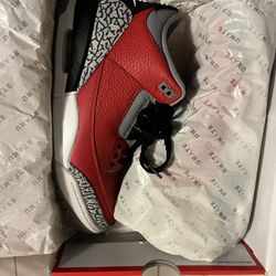 retro 3 Red Cement