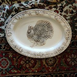 Johnson Brothers Friendly Village Oval Turkey Platter 


