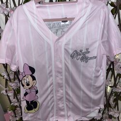 Minnie Mouse Baseball Jersey 