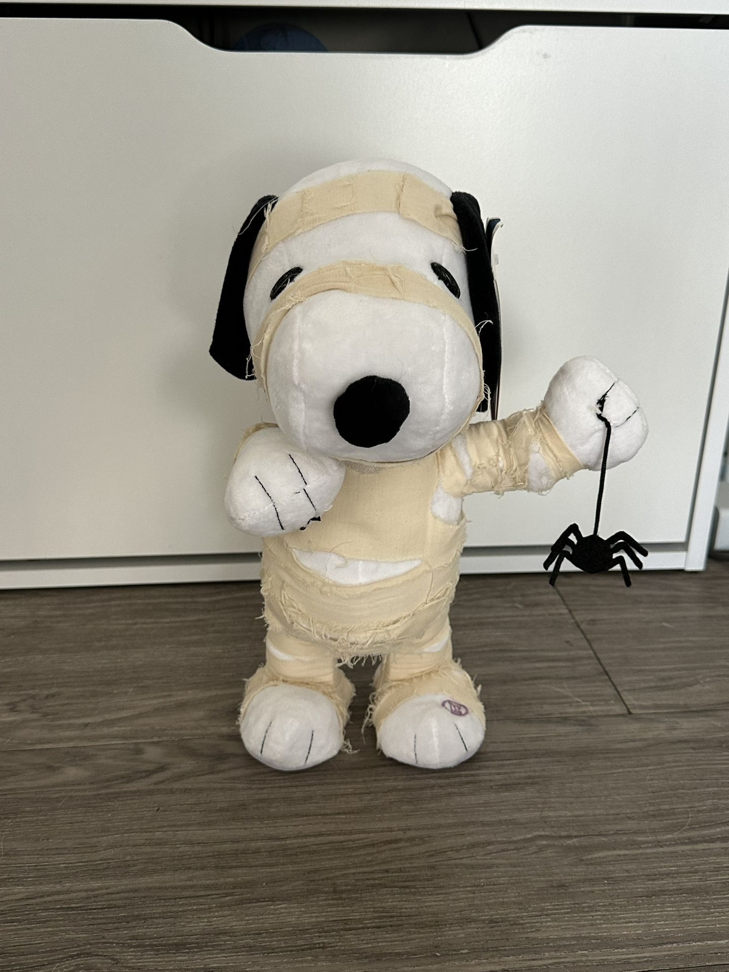 Halloween Snoopy Sidestepper Mummy Plush