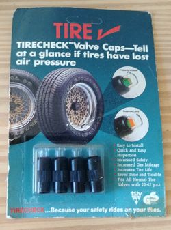 tire check valve caps
