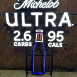 Michelob Ultra LED beer sign light