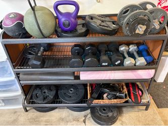 Bar weights and dumbells