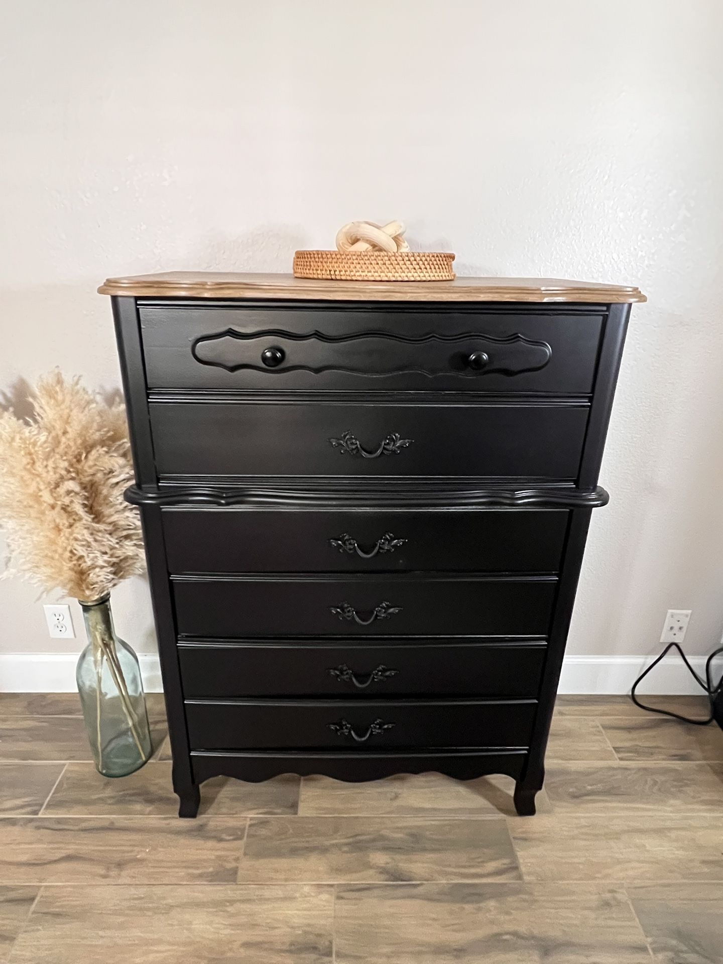 French Provincial Tall Dresser