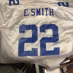 Official E.Smith Cowboys Vintage White 