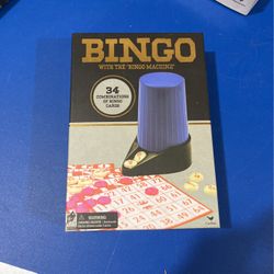 Bingo Game With Bingo Machine