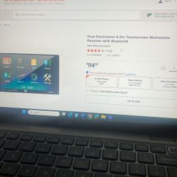 Dual Electronics 6.2 In Touchscreen 