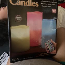 Candles With Light Color