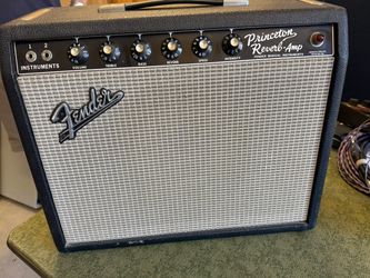 1966 fender Princeton reverb amp.