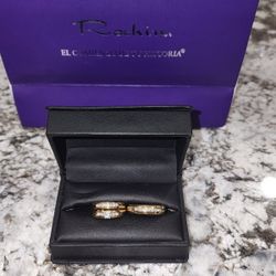 Gold Diamond 💎 Rings Set Hers/him