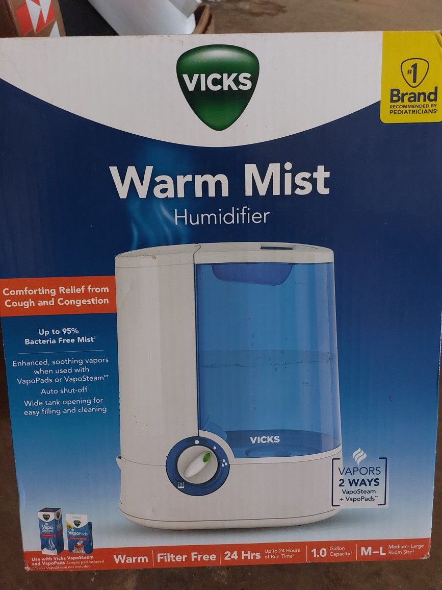 Vicks Warm Mist Humidifier 