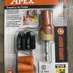 CRESCENT APEX 1/4 in x 1 in Impact Driver Bit Set