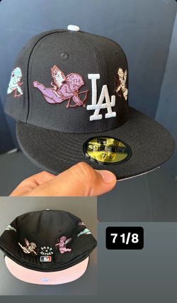 born x raised x new era fitted 7 1/8, 7 1/4